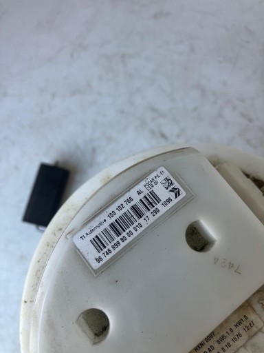 pump PLYWAK of the fuel PEUGEOT 308 T9 1.2 THP 9674699980