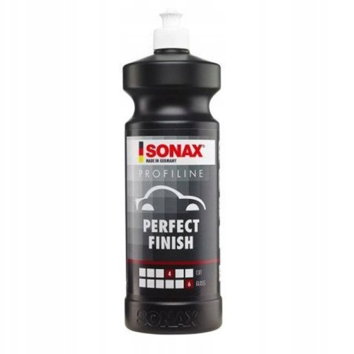 ПОЛІРУВАЛЬНА ПАСТА SONAX PERFECT FINISH УСУНЯЄ ДРАПИНКИ 1Л