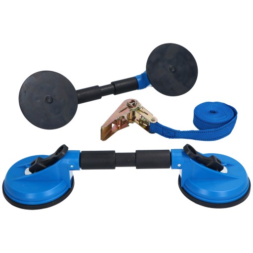 ЗАХОПЛЕННЯ 2X 2ШТ + РЕМІНЬ ДЛЯ СКЛА