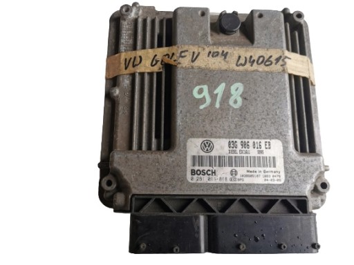 VW GOLF 1.9TDI 0281011818 03G906016EB computer ECU