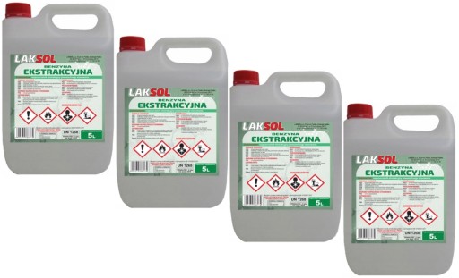 Екстракційний бензин 4x5l розріджувач 20L