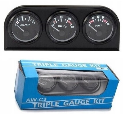 DP-ZE-210 - Таймер X3 давление масла температура масла + вольт