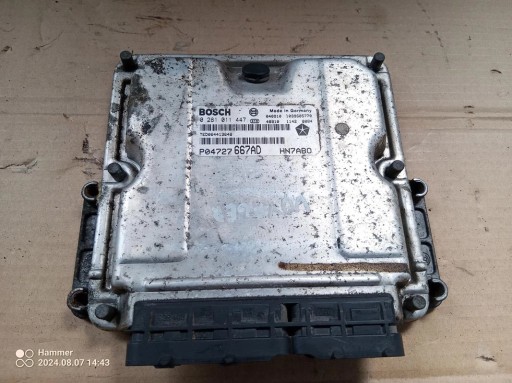 6956100 - Chrysler voyager 2.5 cdi комп'ютерний контролер двигуна p04727667ad