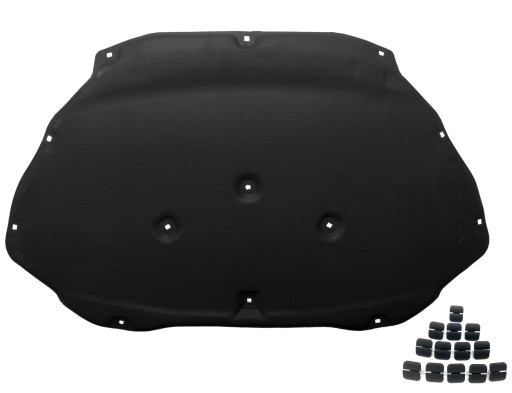 95855683120 - ОБЛИЦЮВАННЯ КАПОТА PORSCHE CAYENNE 7P5 LIFT + ЗАТИСКАЧІ