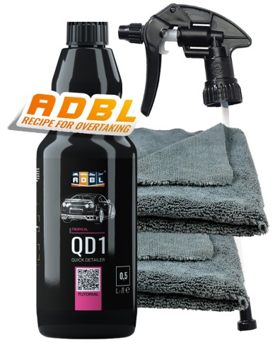 ADBL QD1 Quick Detailer 500ml GRATIS MIKROFIBRA