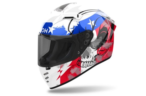 МОТОЦИКЛЕТНИЙ ШОЛОМ AIROH CONNOR NATION GLOSS M