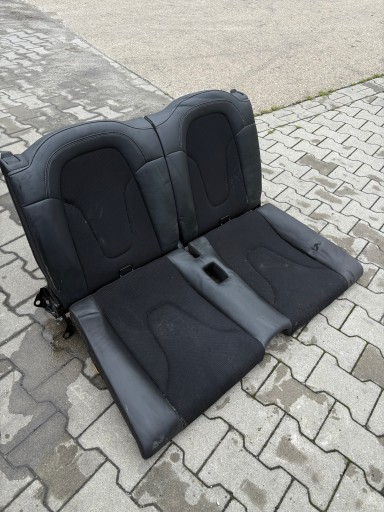 KANAPA hátso AUDI TT 8J POL bőr eredeti S LINE