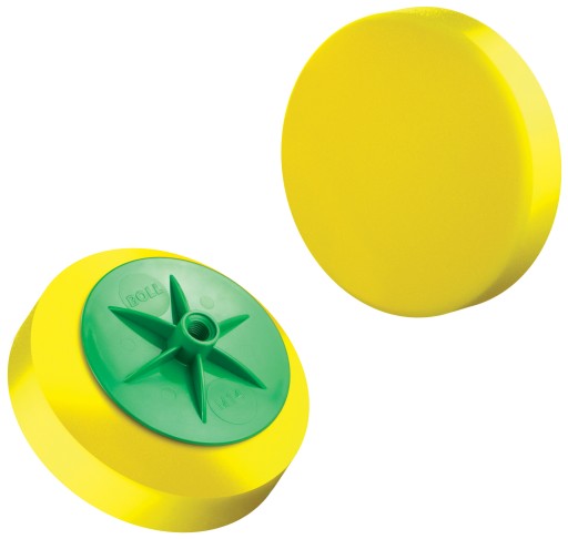 Губка для полірування BOLL для різьблення M14-жовта