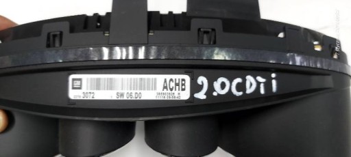 dials INSIGNIA 2.0 CDTI 22783072