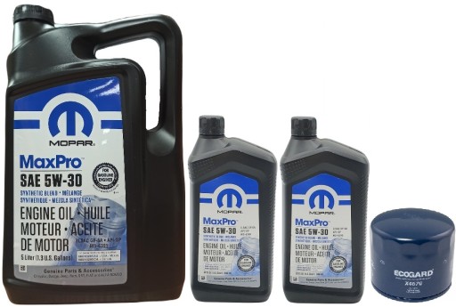 MOPAR 5W30 7L + МАСЛЯНЫЙ ФИЛЬТР X4670 (MO-090/PH16)