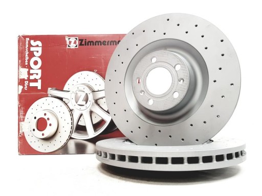 100.3305.52 - ZIMMERMANN спорт передние диски AUDI A6 C6 360mm