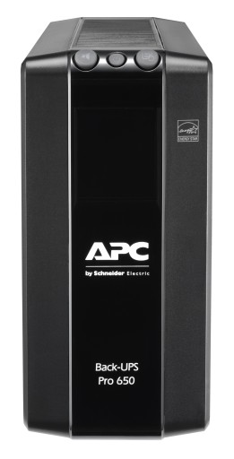 Ups apc br650mi 0.65 kva 390w, lcd, 6x розетка, usb