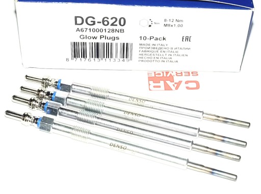 DG-620 - 4x denso dg620 свічка розжарювання volvo v50 v40 c30 s60 v60 xc60 30777311