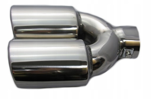 НАКОНЕЧНИК ГЛУШНИКА ВИХЛОПНОЇ ТРУБИ З ПОДВІЙНИМ БОЛТОМ 3011