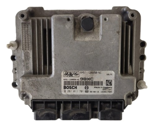 0281011701 9BXC - Ford focus mk2 1.6 tdci комп'ютерний контролер двигуна 6m51-12a650-nc