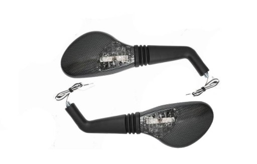 207-00202 - ДЗЕРКАЛА YAMAHA AEROX MBK NITRO СВІТЛОДІОДНІ НАПРЯМКИ