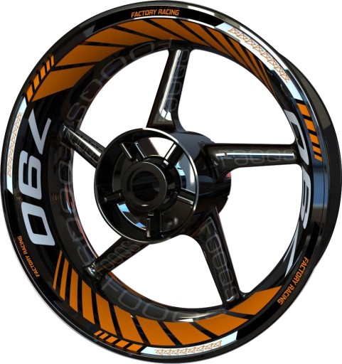 НАКЛЕЙКИ НА ОБОД RANTY FOOQS ДЛЯ KTM 790