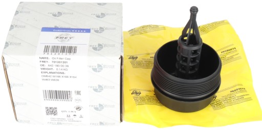 A6421800038 - КРЫШКА МАСЛЯНОГО ФИЛЬТРА MERCEDES OE:6421800038,