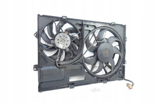 VW T5 2004- ventilátor chladiče NIE DZIALA 7H0121201BQ 0130303966