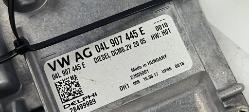 computer Motore ECU 04L907445E 1.6 TDI SKODA OCTAVIA III LIFT