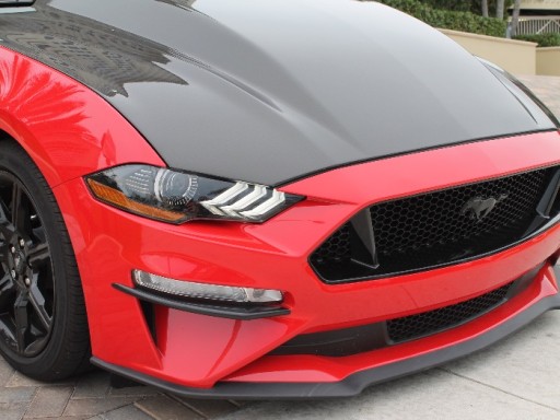 Крылышки крылья бампер передний MUSTANG 2018-2020