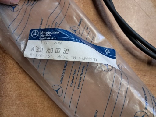 new OE rope bonnets PRZEDNIEJ MERCEDES SPRINTER 901-904 9017500359