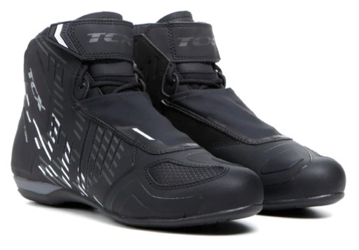 Черевики мотоциклетні TCX R04D WP чорно-білі 42