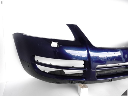 VW TOUAREG E 7L6 02-06 PARAURTI+SPOILER ANTERIORE *LAVAFARO/6XPDC*
