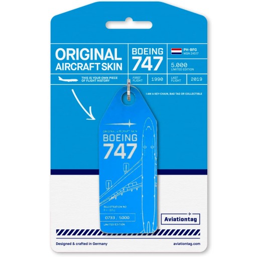 KLM BOEING B747 - 400 PH-BFG AVIATIONTAG