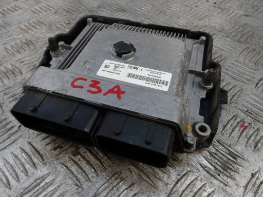 1.2 9812338980 - Компьютер двигателя citroen c3 aircross 1,2 л.с. 9806671980