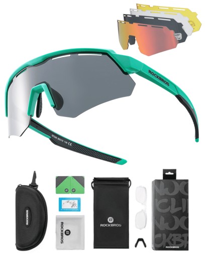 Окуляри Rockbros SP246-1-GREEN