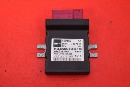 Unité de contrôle Module POMPY Carburant 7407514 BMW F30 F31 2.0 D 184 KM 11-16