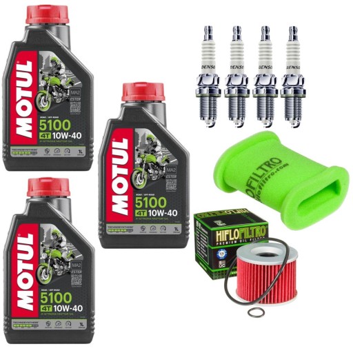 KAWASAKI GPX 600 R 1988-2000 фильтры масляные свечи зажигания