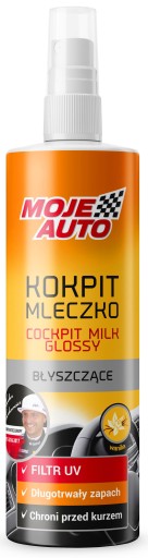 MOJE AUTO MLIEKO KOKPIT LESKLÁ VANILKA 300ml