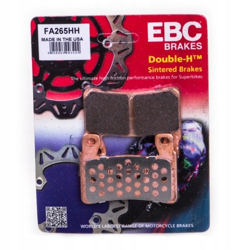 FA265HH - ГАЛЬМІВНІ КОЛОДКИ ПЕРЕДНІ HONDA CBR 954 RR FIREBLADE