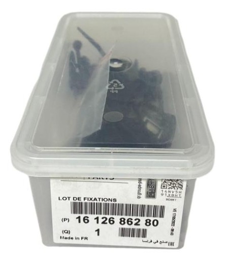 1612686280 КОМПЛЕКТ КРІПЛЕННЯ БАМПЕРА OE PSA 308 II