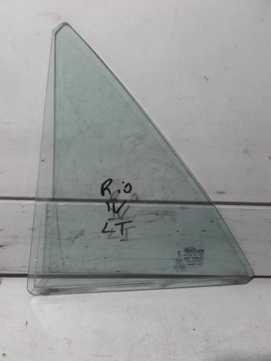 KIA RIO IV СТЕКЛО ДВЕРИ ЛЕВОЕ ЗАДНЕЕ 17-