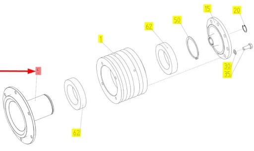 RS102429933 - 102429933 Маточина шківа