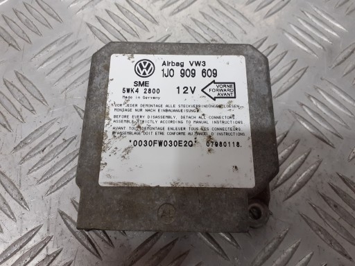 МОДУЛЬ СЕНСОР AIRBAG VW GOLF IV 1J0909609 изображение 1