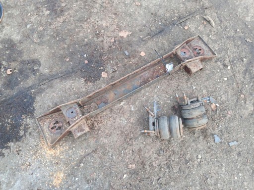 01 - Пневматичний пучок підвіски renault master iii