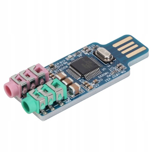 GS18436 - Звуковая карта USB без программного привода