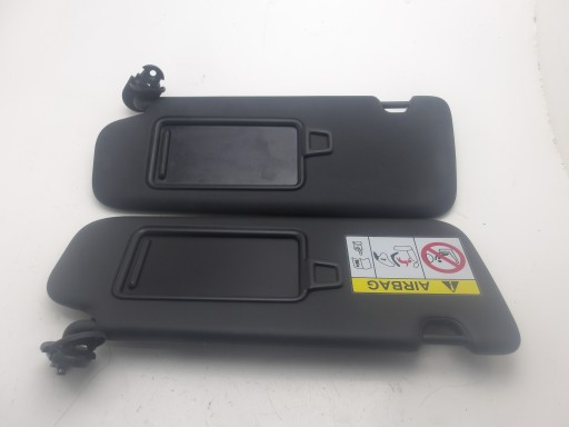 KIA CEED III LIFT 21-23 GT-LINE visor right left cover black