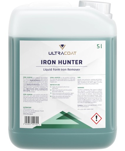 ULTRACOAT Iron Hunter Deironizer 5л Металлическая грязь