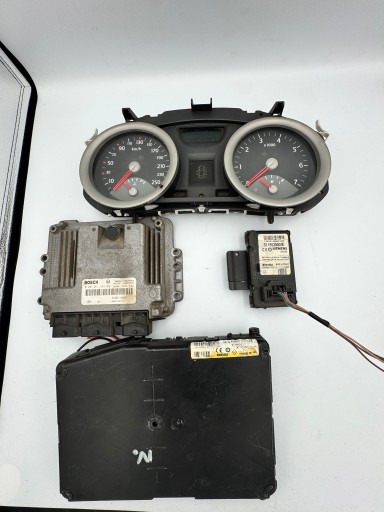0281011549 8200310863 - Стартовий комплект renault megane ii/scenic ii 1.9 dci ecu ear counter reader