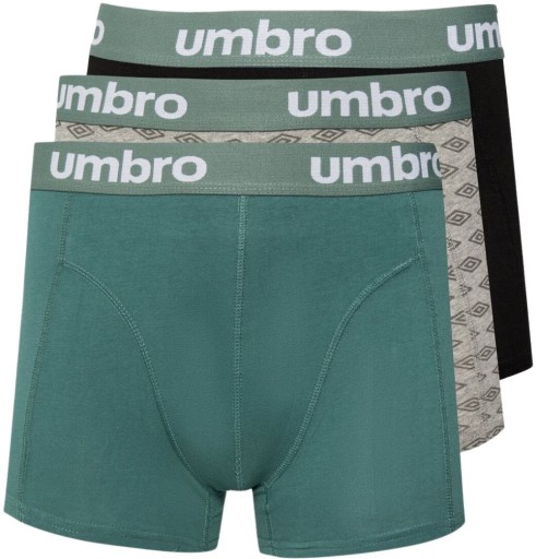 Umbro bokserki majtki męskie Myko 3-PAK r. M