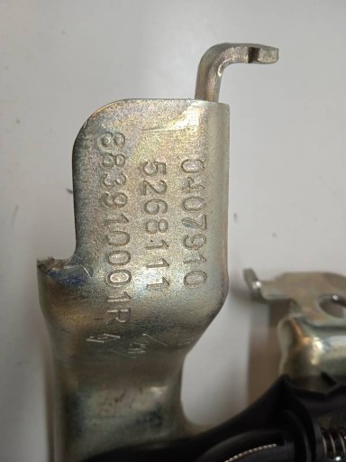 brackets lock KANAPY left right rear part KOMPLET KOMBI Renault Laguna III
