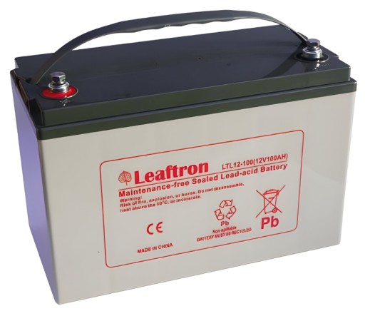 Leaftron ltl12-100 12 в 100 ач аккумулятор для ибп