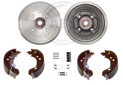 Барабани щелепи підшипника RENAULT CLIO III MODUS KPL