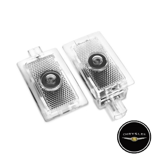 Chrysler 300 2005-2019 ЛОГОТИП 3D HD ПРОЕКТОРИ