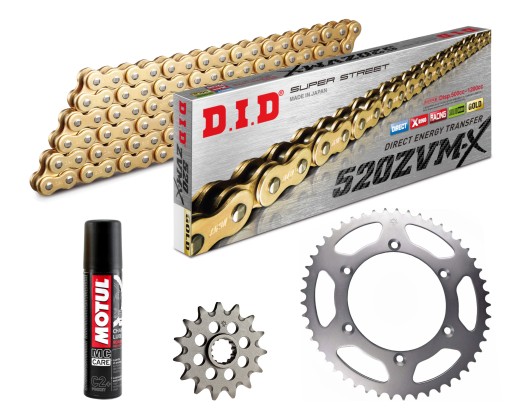 502535 - Приводний ланцюг 916 RACING 94-97 did520zvmx злотий